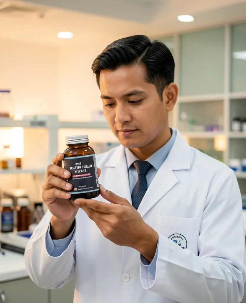 VitaMan quality control specialist